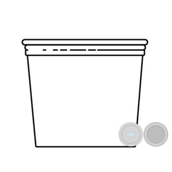 Terrine with PET Transparent Lid
